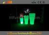 Indoor / Outside Infrared Remote Control Light Up Flower Pots For Bars / Club / Pub