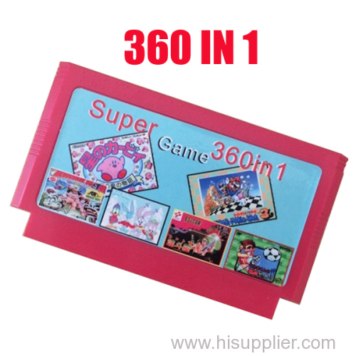 360 in 1 FC/NES Games 8 bit FC Game Card