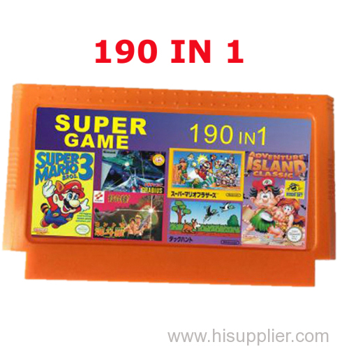 190 In 1 FC/NES Games 8 bit FC Game Card