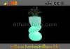 Contemporary Outdoor Electric LED Flower Pots / Planter for party / wedding