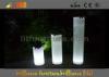 electric IP56 5v illuminated flower pots , Waterproof LED Pillar For Events Decorations