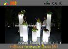Plastic IP56 SMD 5050 LED Flower Pots , Professional led restaurant and bar furniture