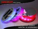 Decorative Environmental Inflatable Portable Waterproof Solar Lantern Pink / Blue / Red