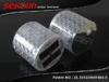 White Foldable Diamond Solar Powered Lantern Lights Seksun Camping Equipment