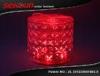 Red Gas Filled Outdoor Solar Lanterns / Camping Hiking Lights