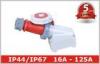 Waterproof Socket CEE Outlet IP67 Industrial Power Receptacle 3P 4P 5P