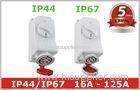IP44 IP67 Industrial Power Socket Peceptacles with Mechanical Interlock