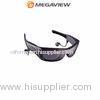 1280 x720p Sport Camera Glasses For Limit Movement / Bluetooth Sunglasses With Camera