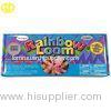 DIY Silicone pink Rainbow Loom Rubber Band Twist Kit for bear , flower