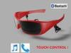 Outside Protection Smartphone Wireless Bluetooth Headset Sunglasses / Eyeglass