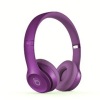 Beats Solo2 Wired HD High Definition On-Ear Headphones Royal Edition Imperial Violet with Mic Remote