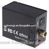 Stock Digital Analog Converter Adapter for RCA L/R to SPDIF Optical & Coaxial