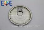 Full Open Tin Can Lids For Food Can , Steel Easy Open Cap Vacuum Seal