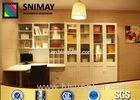 Timber Home Office Bookcases Living Room Furniture Sets Wooden Bookshelf
