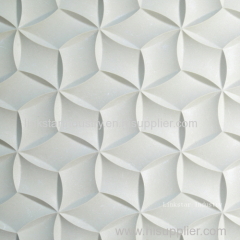 3D stone interior feature wall covering tiles