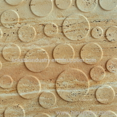 Natural Travertine 3d architectural wall panels