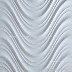 3D Luxury Wavy Stone Wall Art Tile