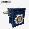 Box shape Aluminum Alloy small worm gearbox / reduction gear boxes1.1KW Copper - 10 - 3#