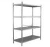 Polished Storage Metal Stainless Steel Shelving Units 1800*500*1600mm