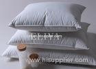 Soft Queen Size Goose Down Filling Hotel Comfort Pillows with White Cover Fabric