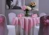 Wedding Party Beautiful Jacquard Hotel Table Cloth With Customized Size and Color