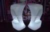 Illuminated Highcocktail Bar Chair Led Bar Stools for Bar Nightclub