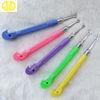 Plastic Mini Rainbow Loom Elastic Bands , Metal Hooks Rainbow Loom Hook Tool