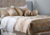 Luxury 100% Cotton Sateen White Hotel Bed Linens / Custom Linen Bedding Set