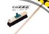 Soft Bristle PP Screw 23cm Garden Sweeping Brooms with Wooden Handle