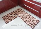 Anti-slip acryic tufted Kitchen Floor Mats , Square commercial floor mats