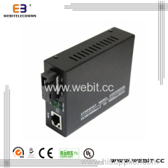 Ethernet Bidi media converters with external power supply