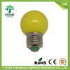Environmental Friendly Energy Saving Yellow LED Light Bulbs 0.5w With CE / ROHS