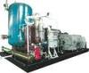 Two Stage Rotary Screw Gas Compressor , Skid Mounted Oil Injected Screw Compressor