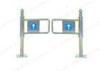 Supermarket Post Automatic Swing Barrier Gate With 304 Stainless Steel Material