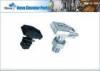 Black / White Elevator Guide Rail Clips , T Type Hot Forged Rail Clips For Elevators