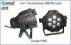 Compat Indoor Led Par Light 5 in 1 RGBWA DMX-512 8CH Professional Stage Lighting