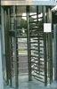 30 Persons / Min Full Height Turnstile with Sound Alarm Stainless Steel Tube for Airport