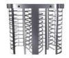 Automatic Electric Full Height Turnstile Entrance Gate With Stainless Steel Tube