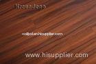 Red Brown E0 HDF Colored Laminate Flooring For Shop With Scratch Resistant Surface