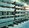 Single Double Sided Cantilever Racking System For Steel / Wood Planks