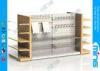 European Style Supermarket Display Shelves With Different Hooks