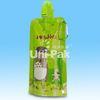 PET / PA / PE Foldable BPA Free Plastic Water Bag Pull-Push Spout