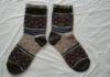 Terry Loop Womens Wool Socks Thick Warm For Autumn / Winter