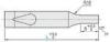 SKH51 Precision punch MISUMI Heavy Load Punching Mold ejector punches