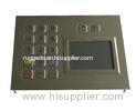 Customized layout metal stainless steel industrial touch pad with 65 * 49mm dimension