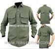Military Tactical Combat Army Green Mens Cargo Shirt S M L XL