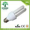 Noiseless Mixed powder High Watta U Shaped Fluorescent Light Bulbs 220V - 240V