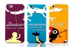 2015 China cheap wholesale epoxy animal silicone mobile phone case cover for iphone 6/6 plus