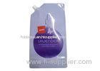 1L Handwash Detergent Stand Up Pouch , Plastic Liquid Packaging