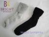 Thick Cushioned Terry-loop Socks With High-Terry Loop For Winter